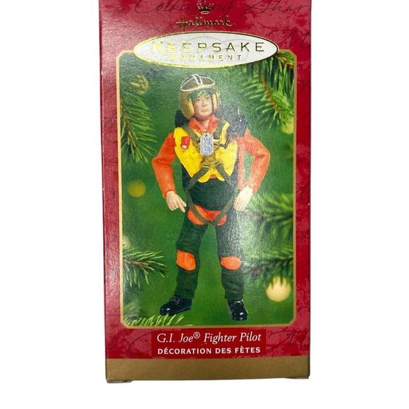 G.I. Joe Fighter Pilot Hallmark Ornament 2001 - Picture 1 of 4